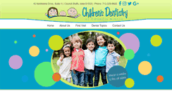 Desktop Screenshot of childrensdentistryofcb.com